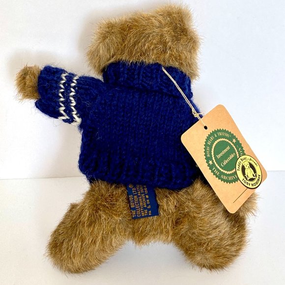 Nautical Archive Collection Boyds Bears Plush Anchor Sweater Vintage With Tags - Picture 6 of 14